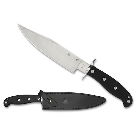 Spyderco 2024 Spyderco Respect G-10 Black Plain SPY-FB44GP